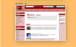 Modelo 1-4 de portal